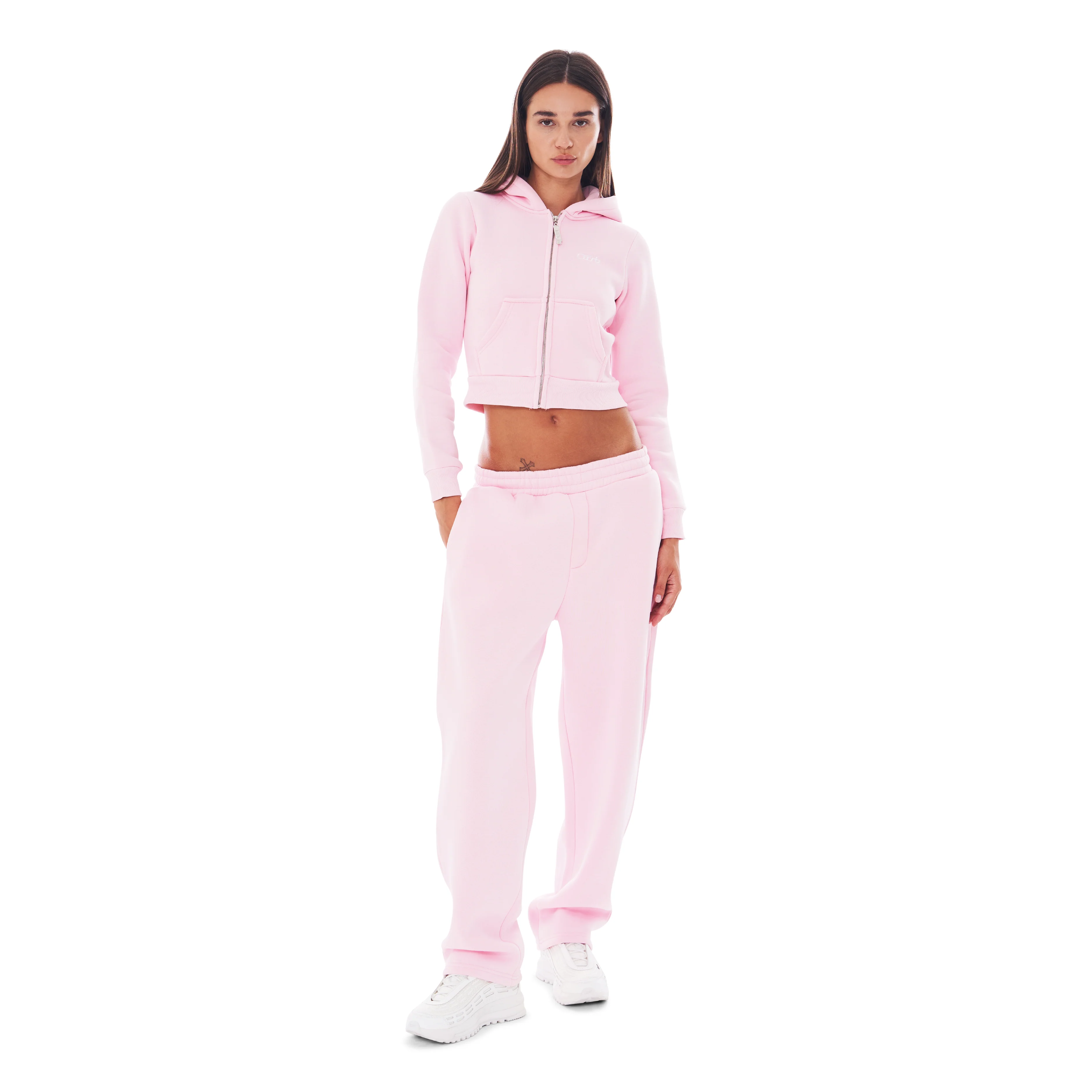 CROPPED ZIP UP PINK - Image 6