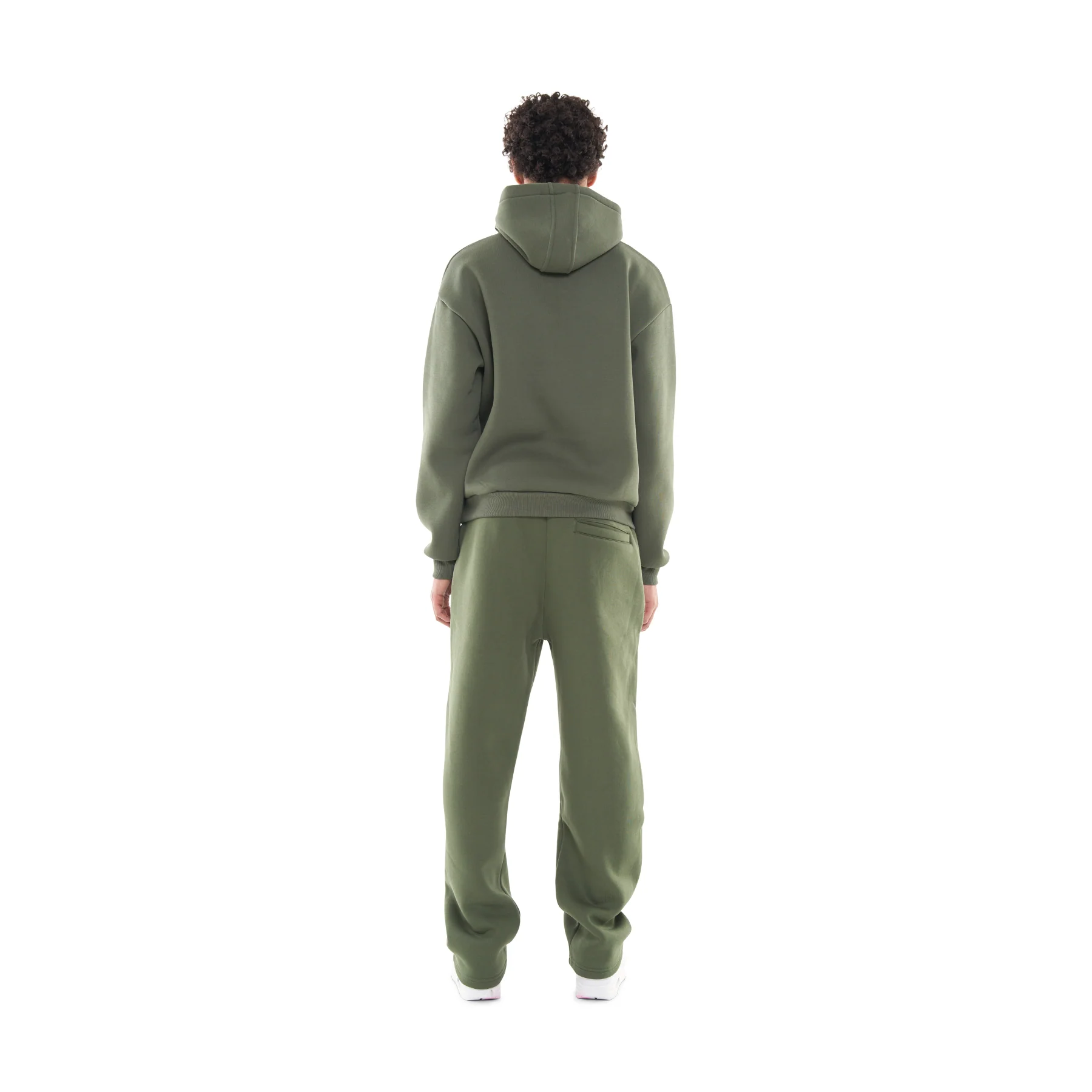 HEART HOODIE BRONZE GREEN - Image 5