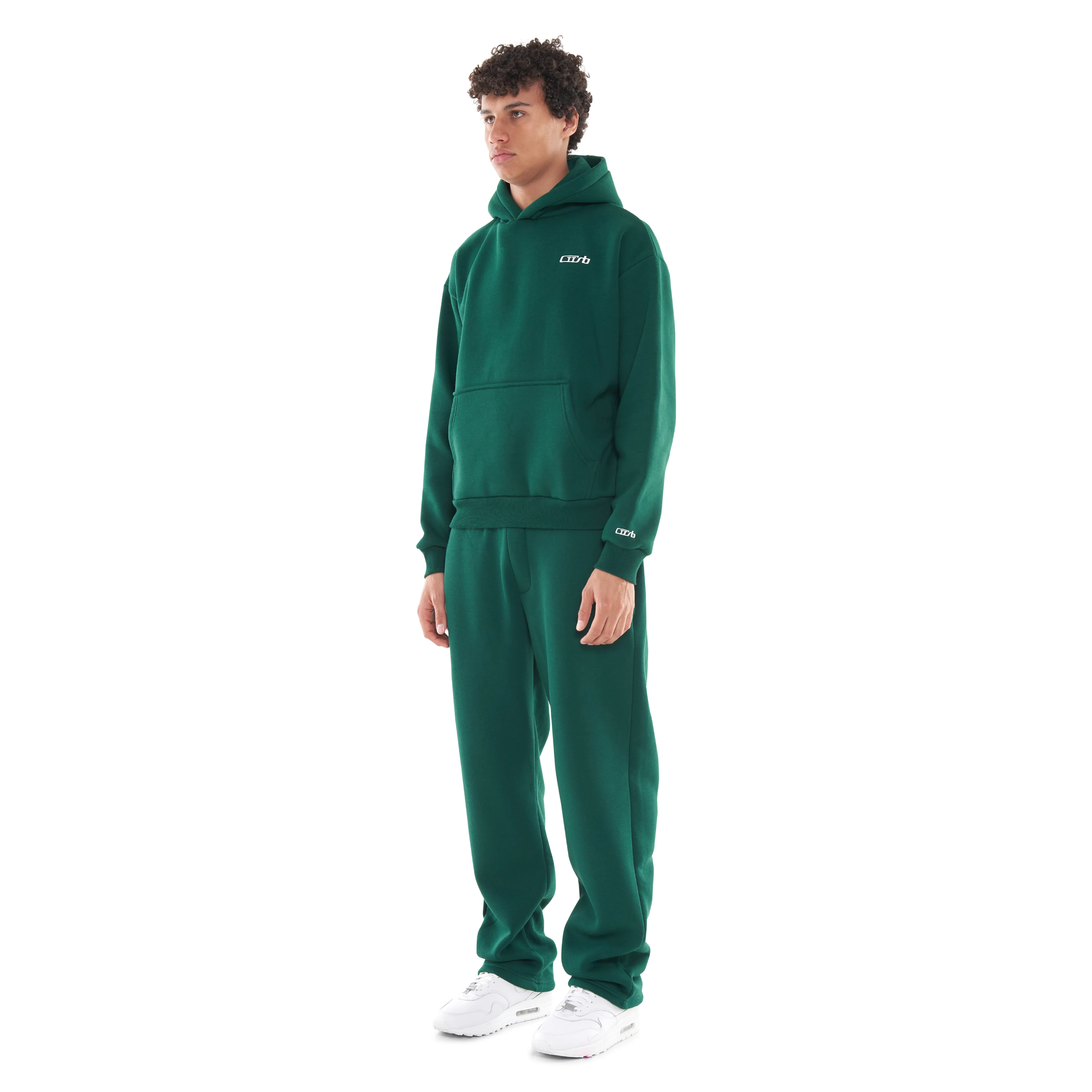 HOODIE DARK GREEN - Image 3