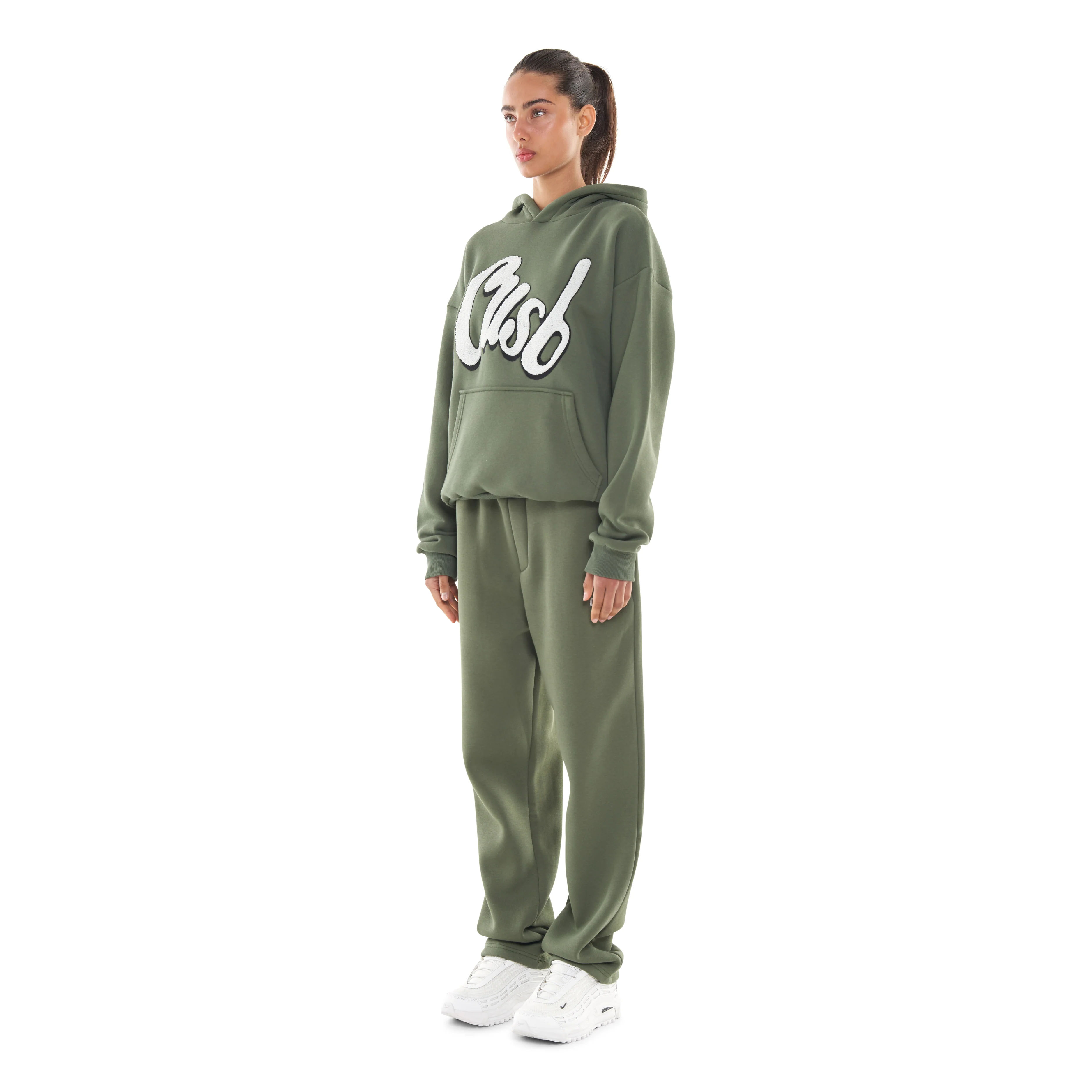 WAVE HOODIE BRONZE GREEN - Image 8