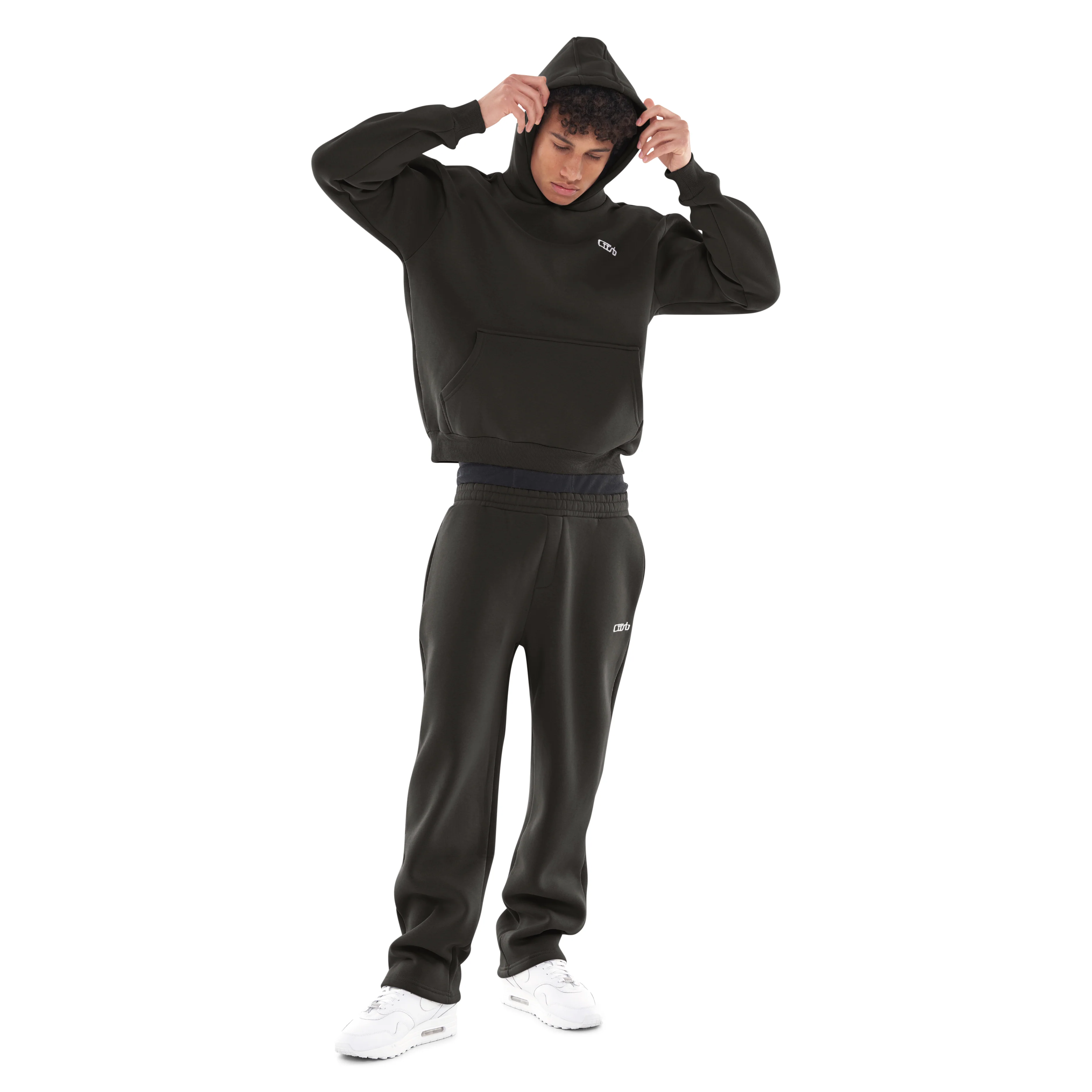 OPEN LEG JOGGER NIGHT GREY - Image 5