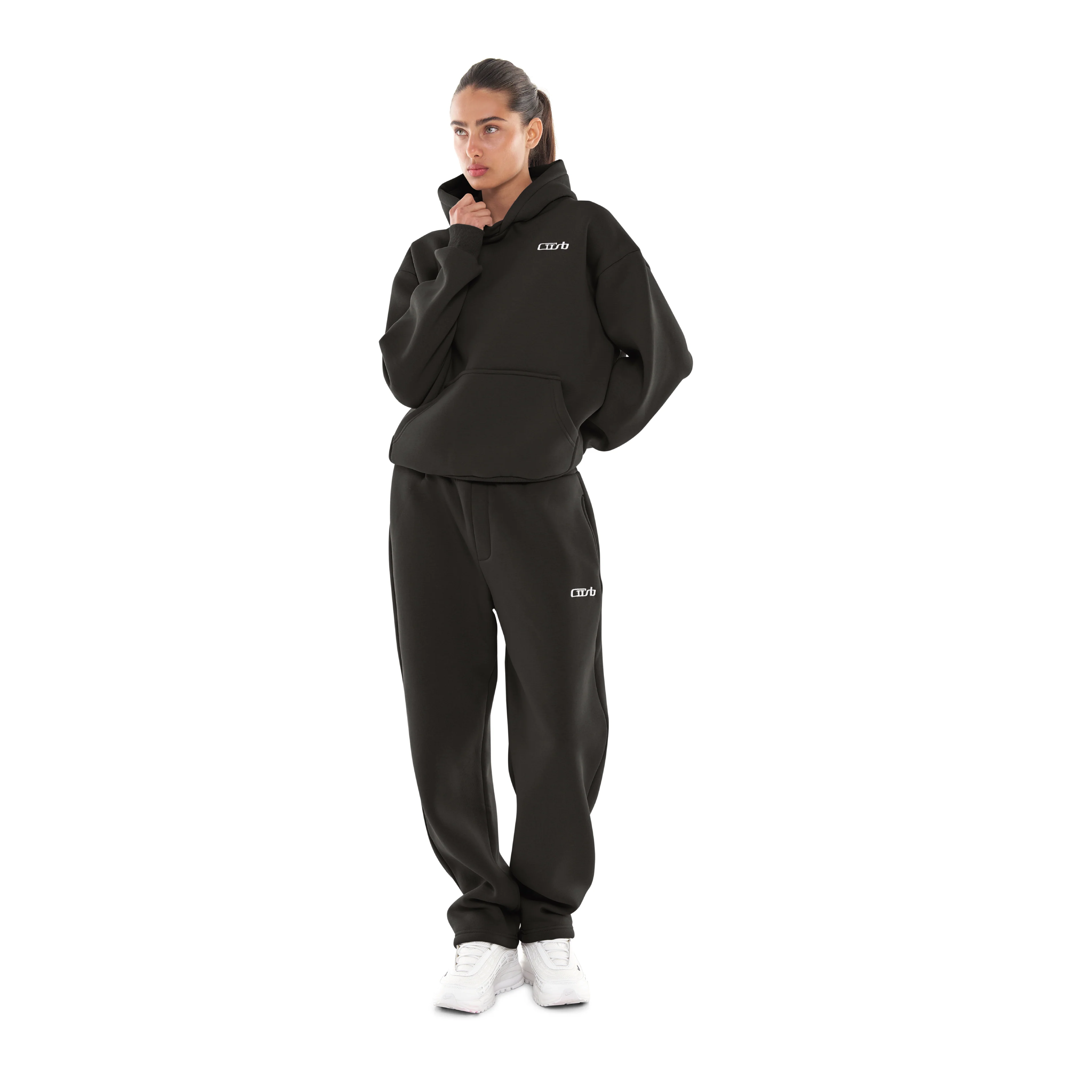 OPEN LEG JOGGER NIGHT GREY - Image 9