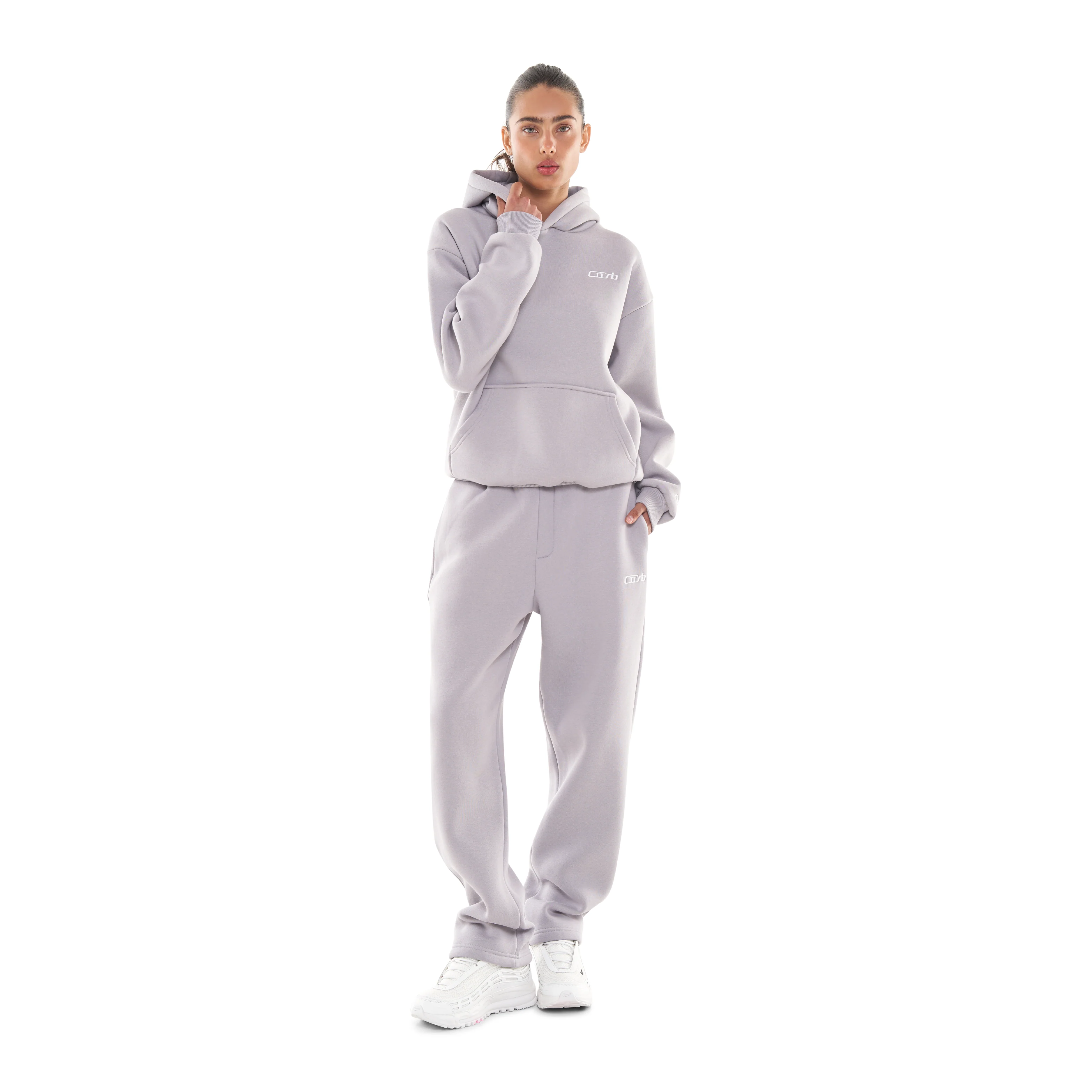 HOODIE SILVER GREY - Image 9