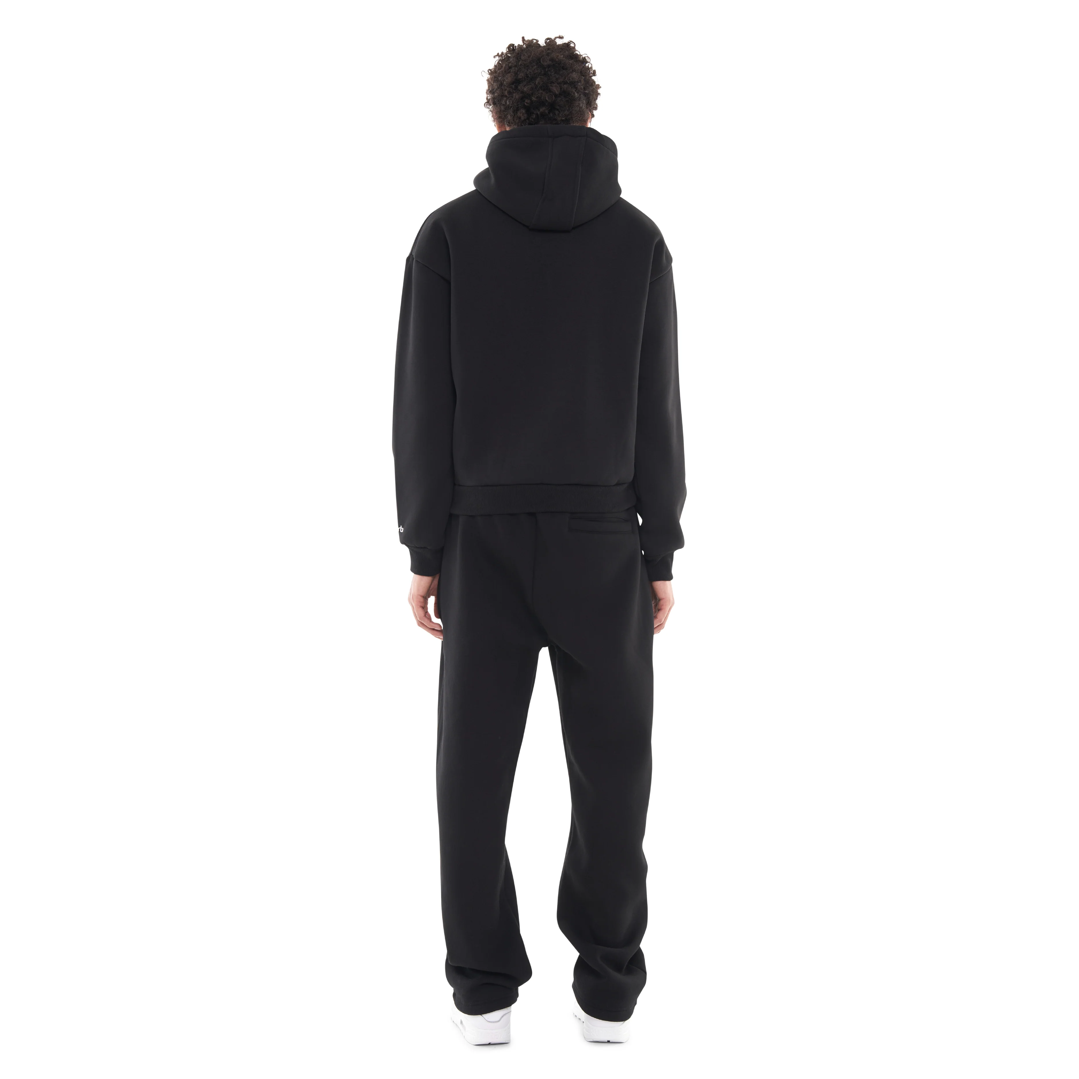 OPEN LEG JOGGER BLACK - Image 4