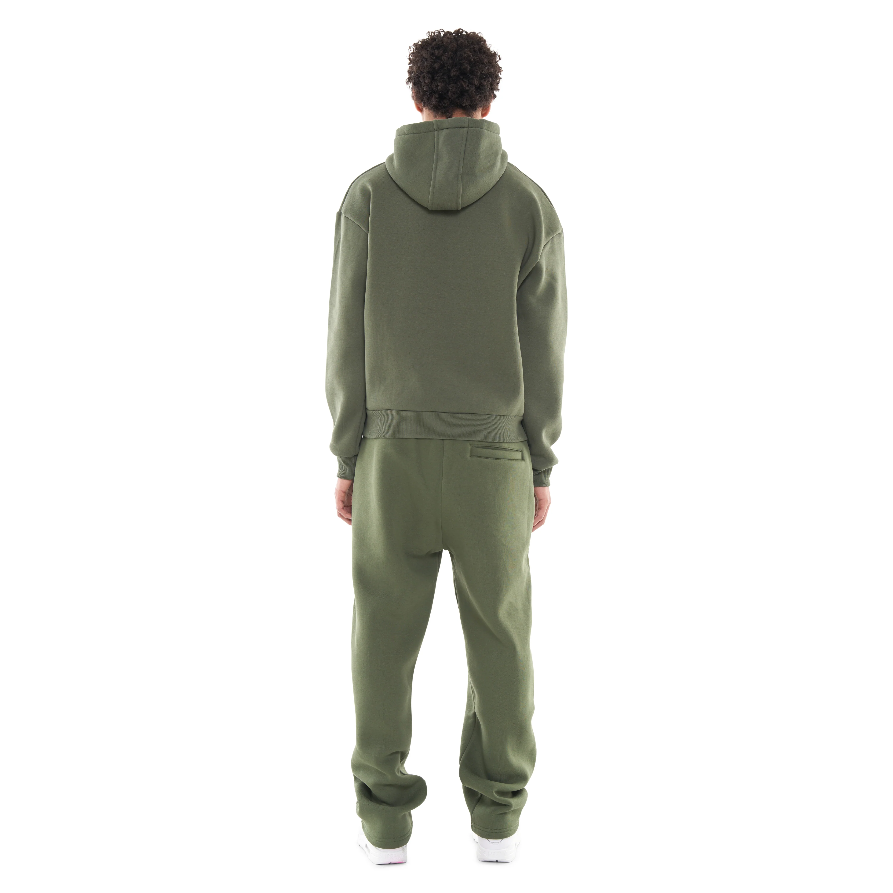 OPEN LEG JOGGER BRONZE GREEN - Image 4