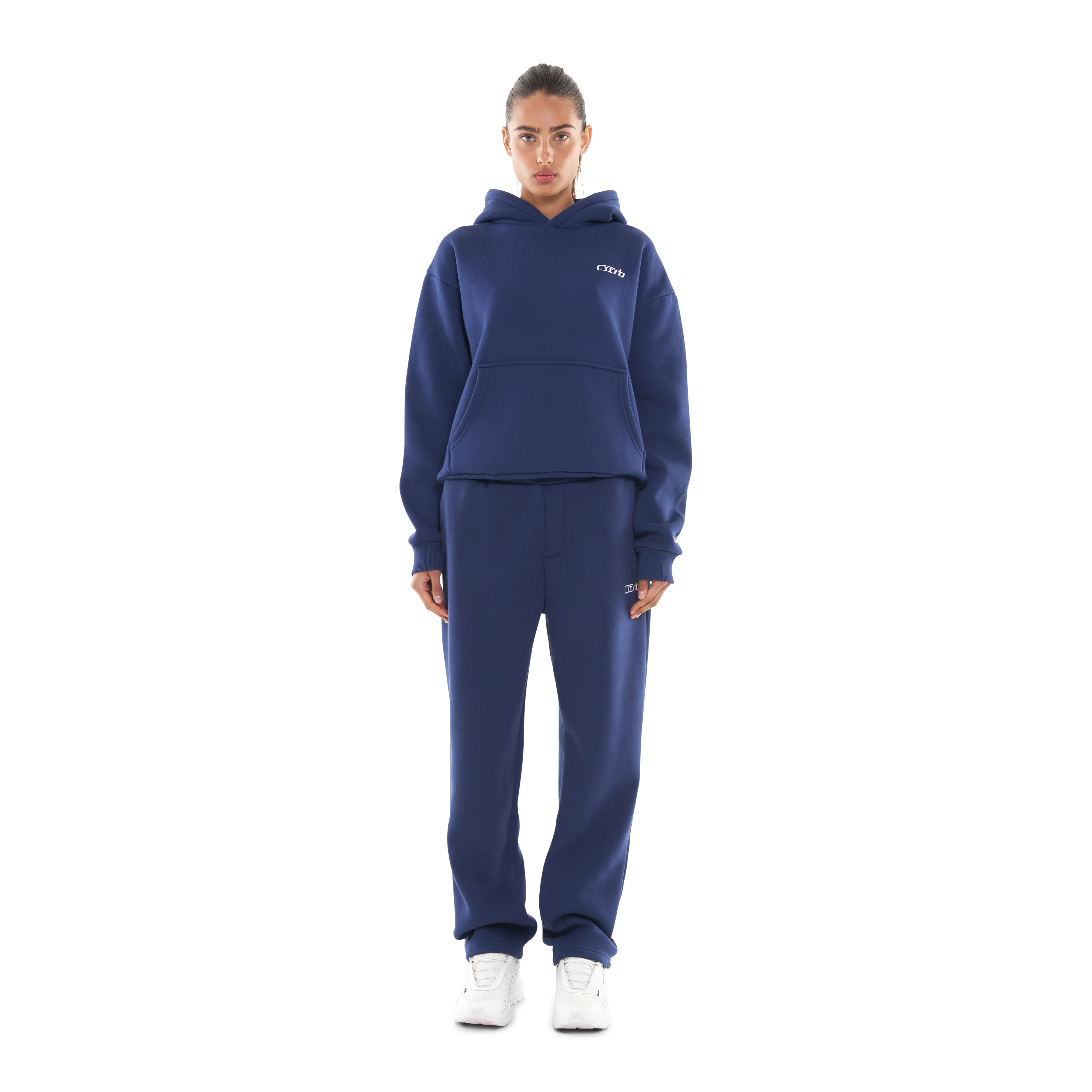 OPEN LEG JOGGER NAVY BLUE - Image 5