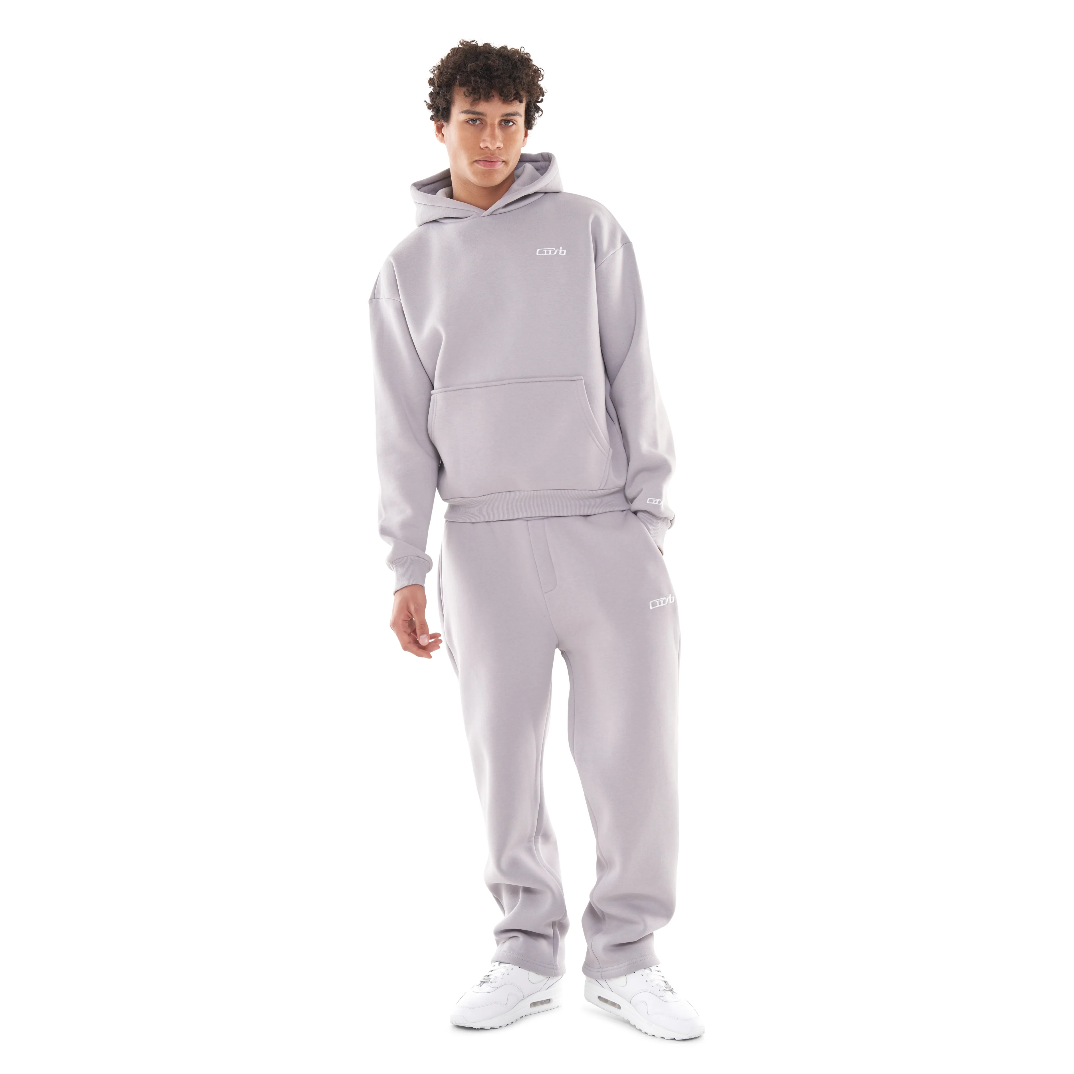 OPEN LEG JOGGER SILVER GREY - Image 5