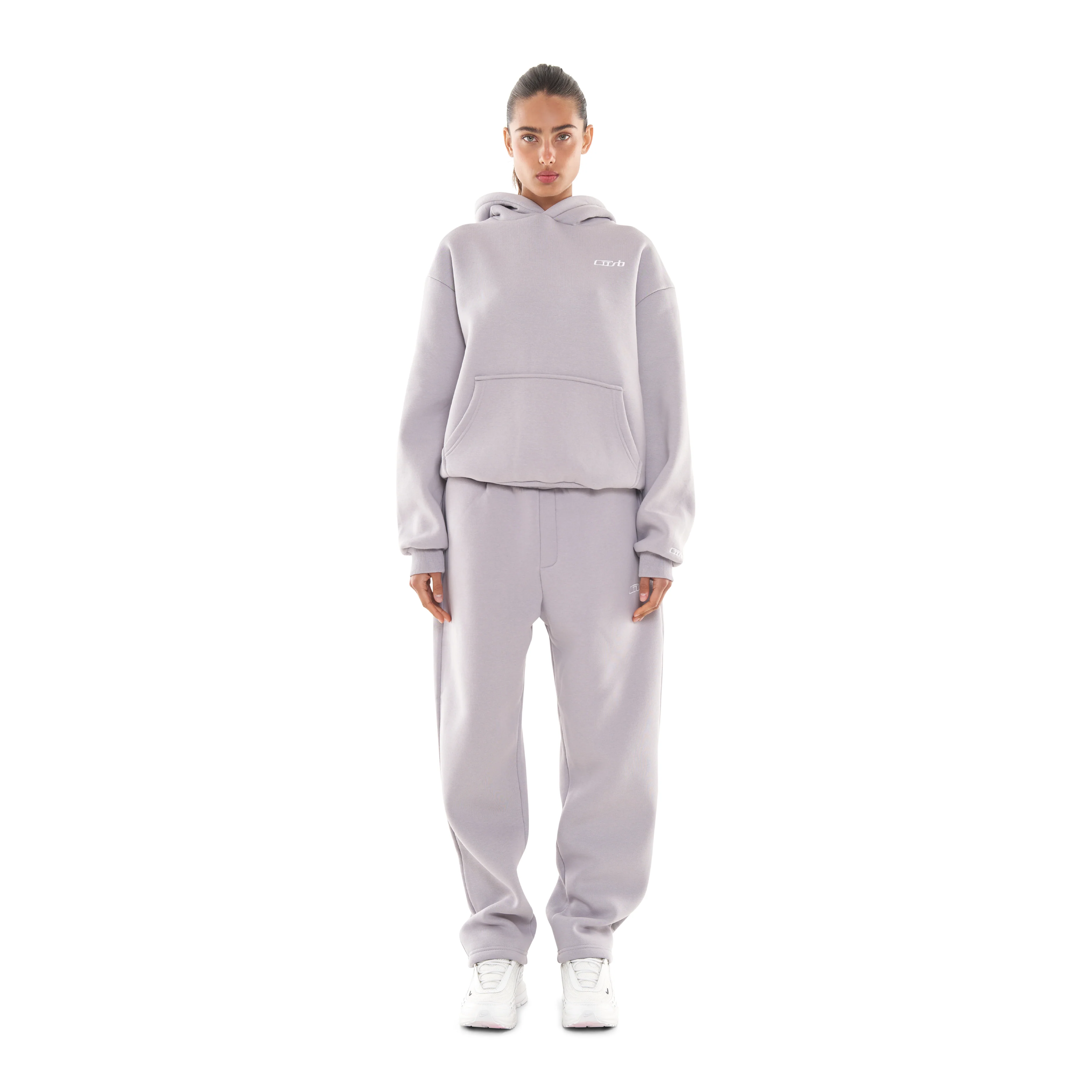 OPEN LEG JOGGER SILVER GREY - Image 6