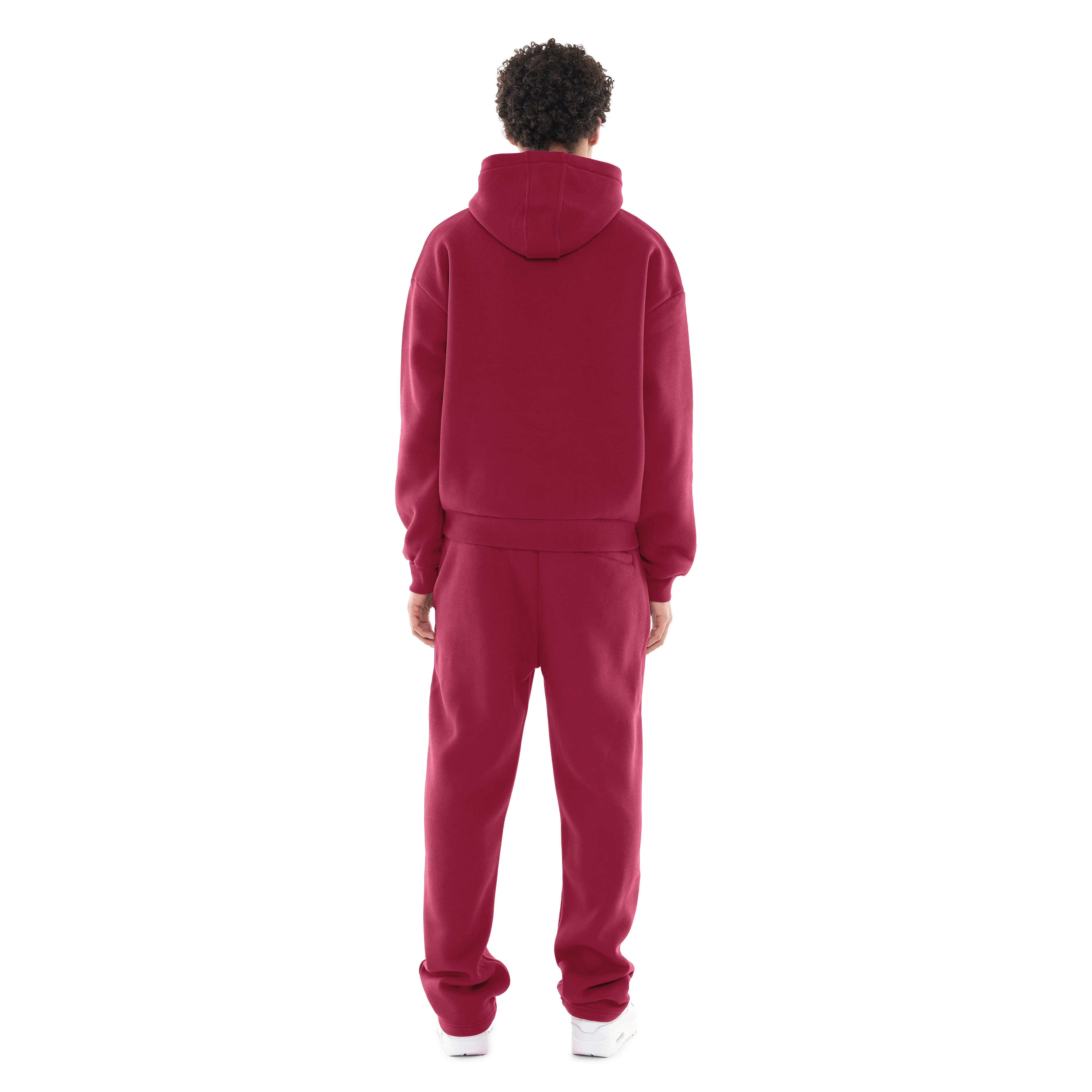 OPEN LEG JOGGER RICH RED - Image 4