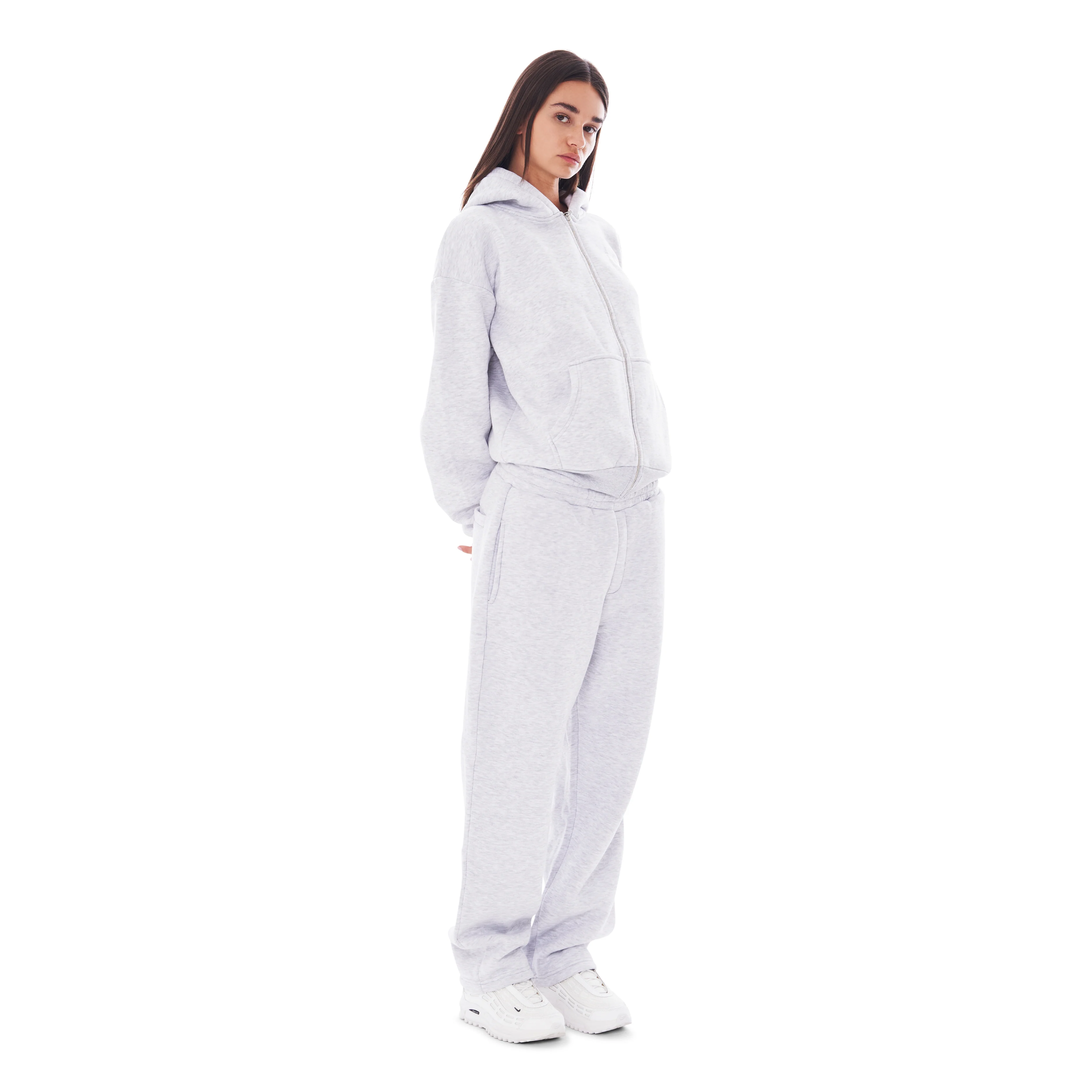 OPEN LEG SNOW MELANGE - Image 8