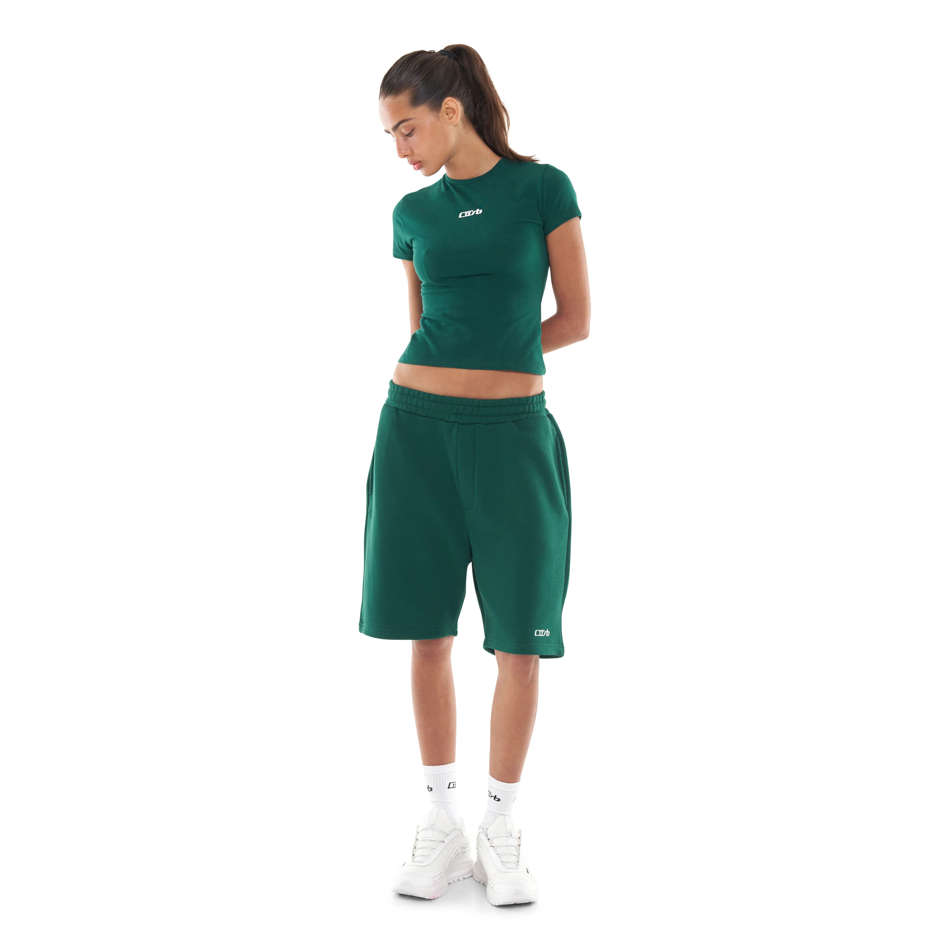 SHORTS DARK GREEN - Image 9