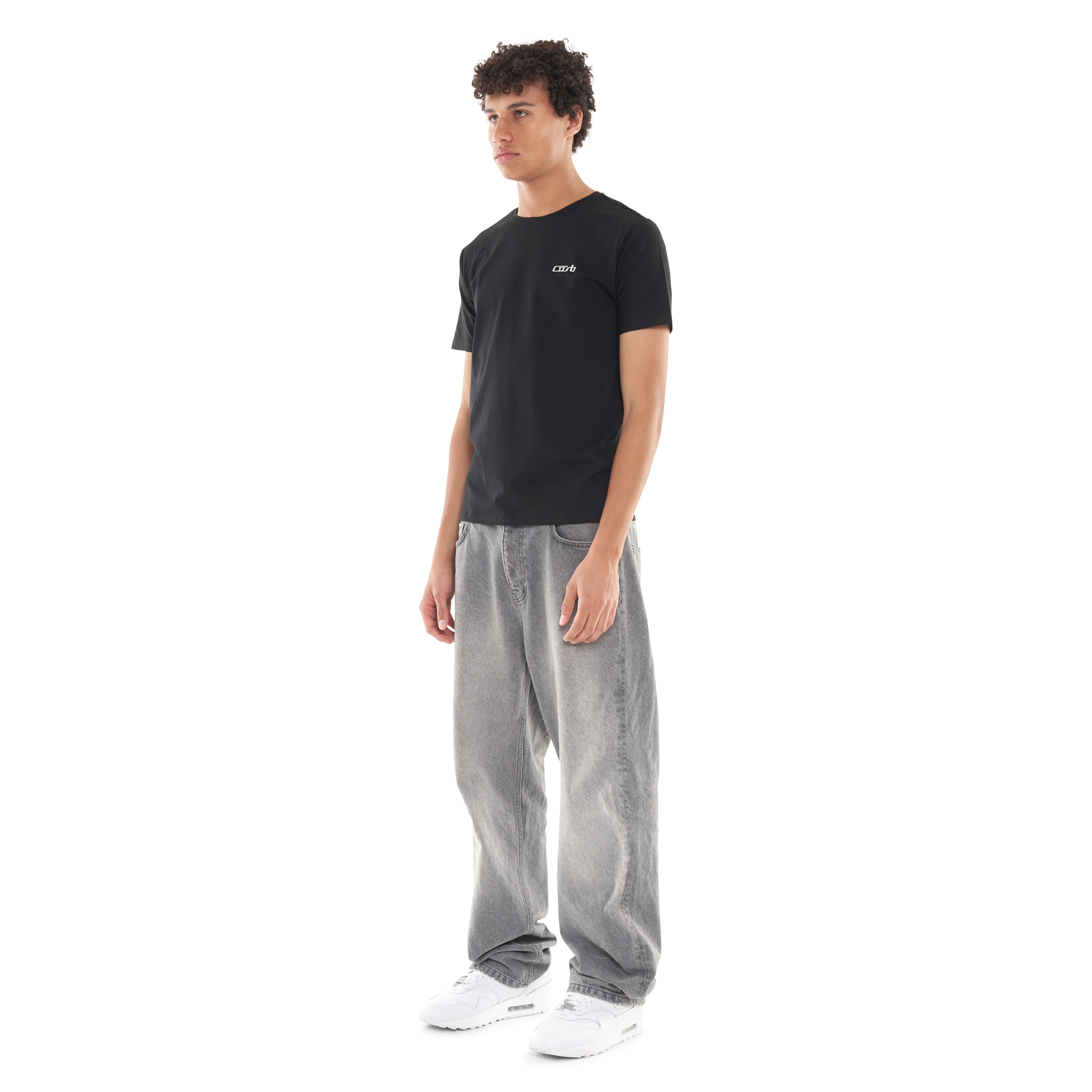 SLIM FIT TEE BLACK - Image 2