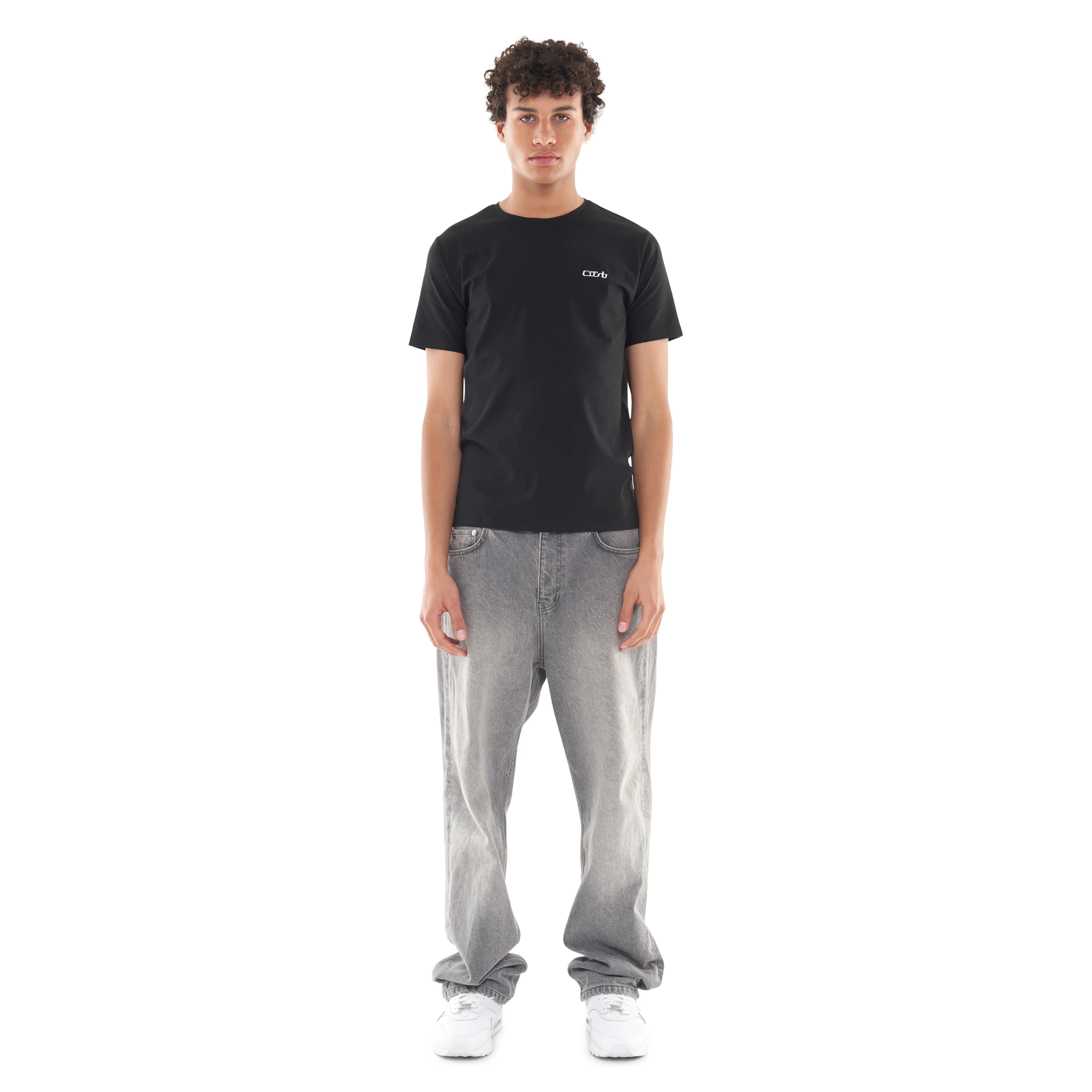 SLIM FIT TEE BLACK - Image 3