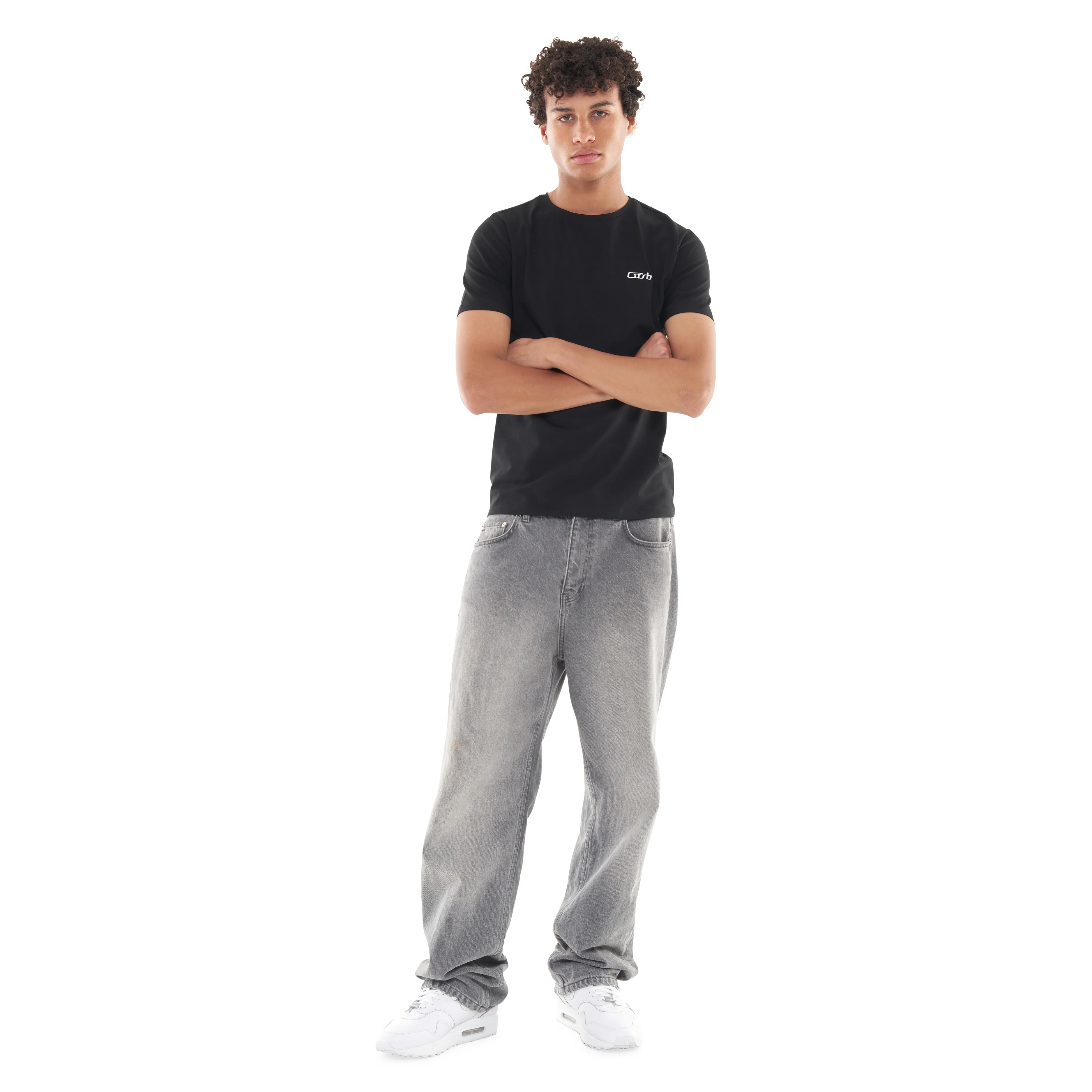 SLIM FIT TEE BLACK - Image 4