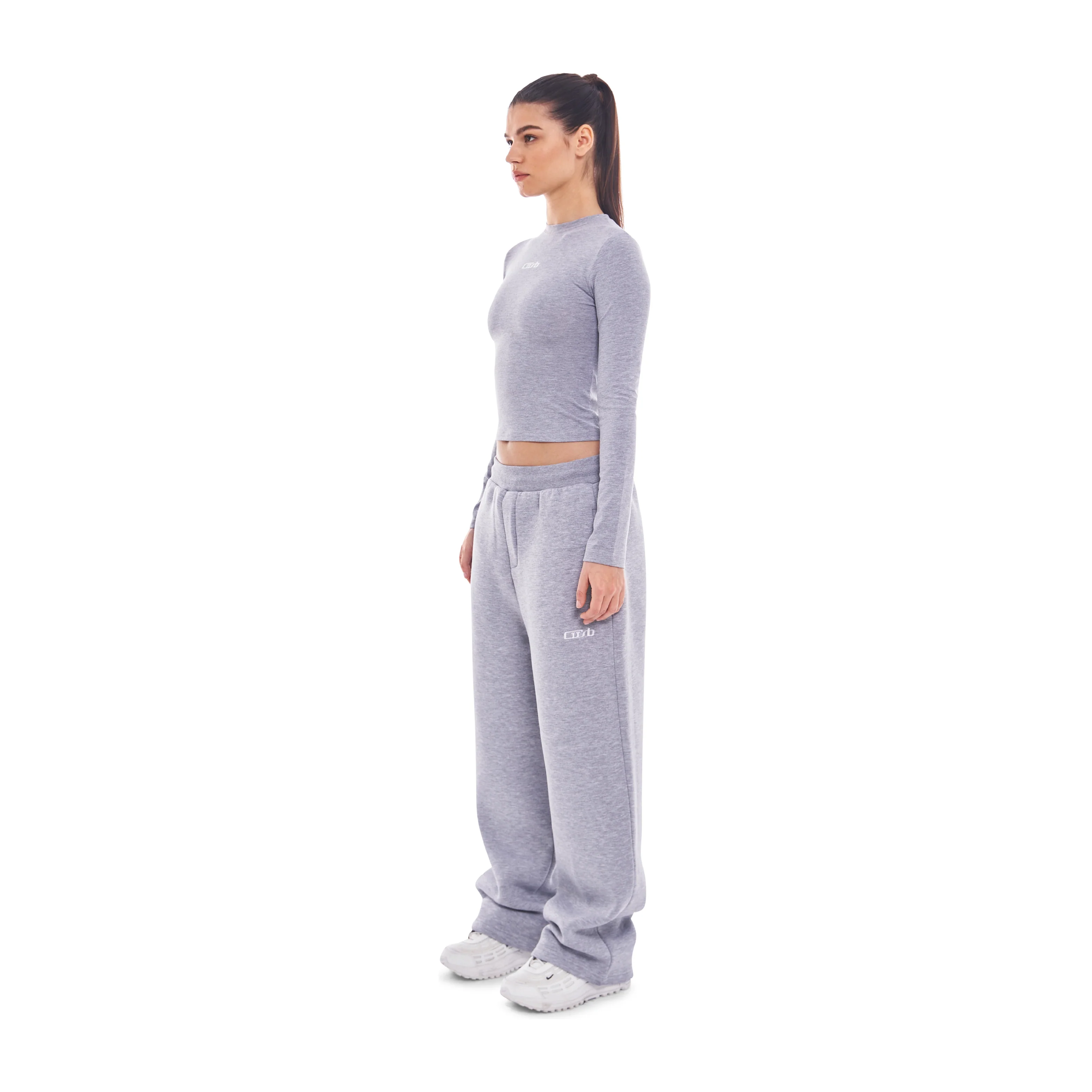 Longsleeve Grey Melange - Image 3