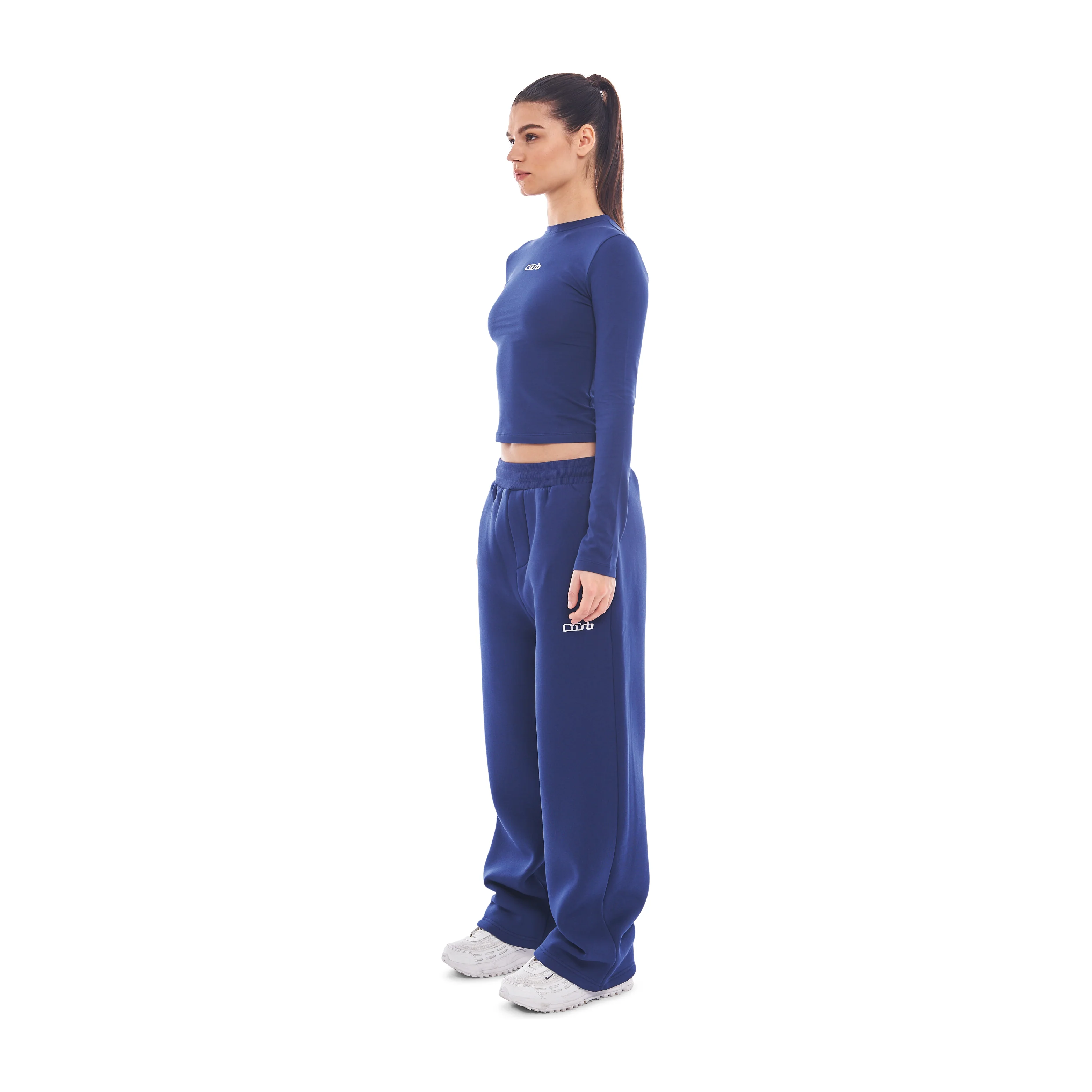 Wide Leg Jogger Navy Blue - Image 7
