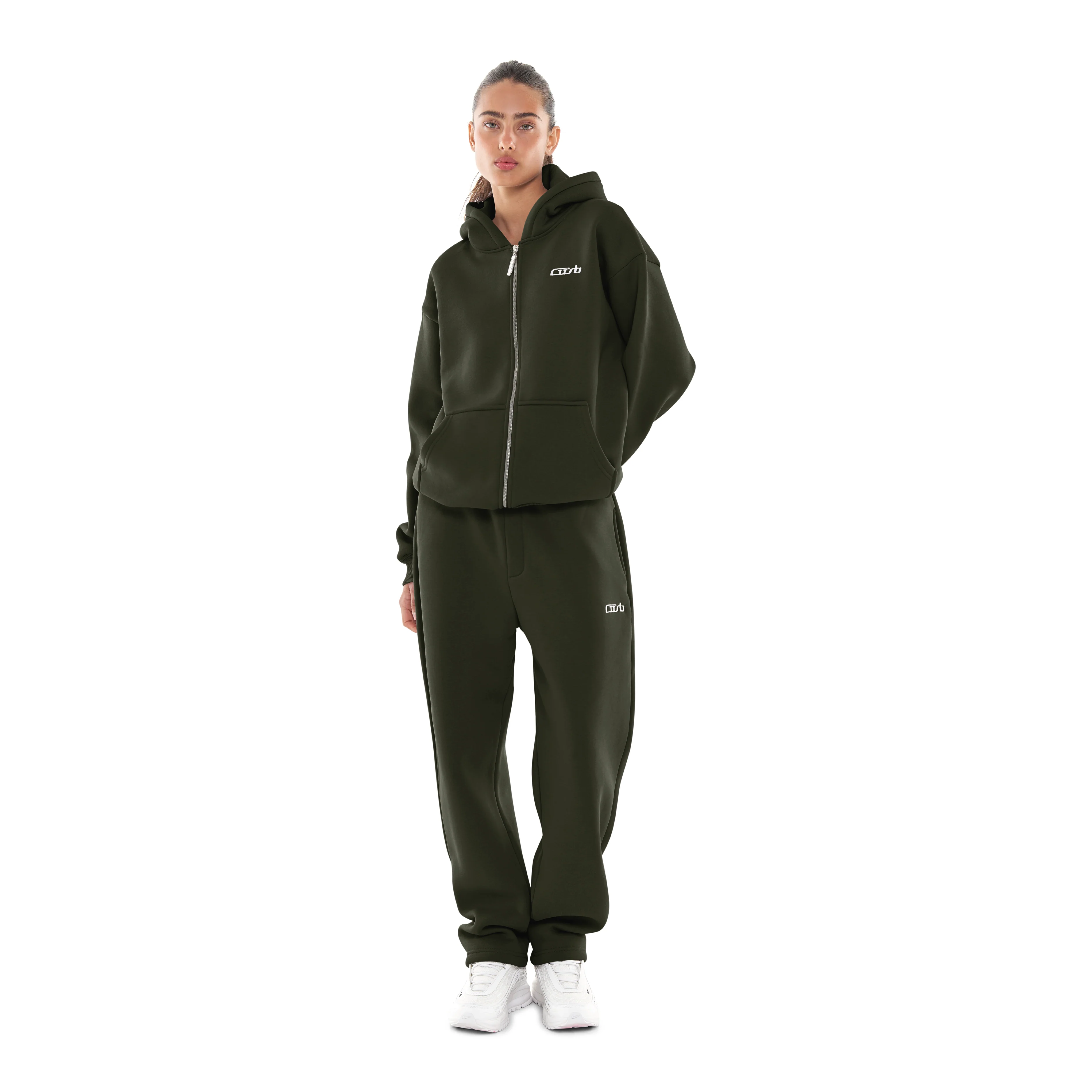 ZIP-UP DARK MOSS - Image 9